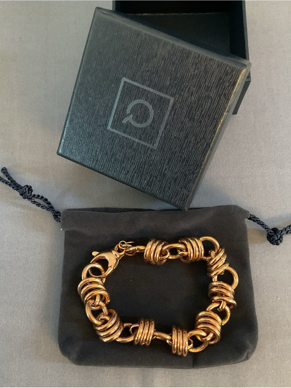 BRONZO Italia 6 3/4” Bracelet New with tags